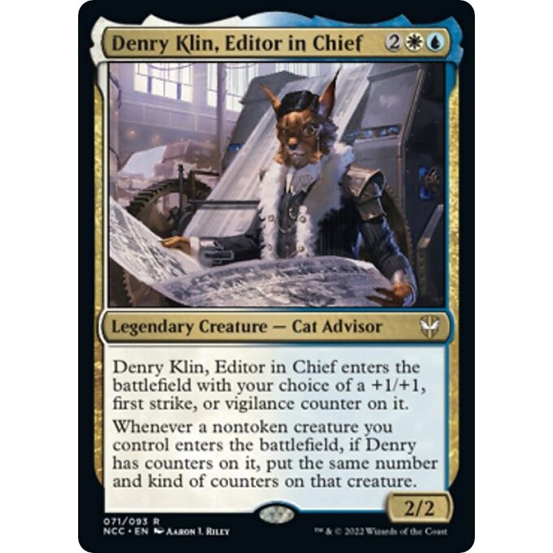 Image for Denry Klin, Editor in Chief (71) (NCC) - Magic: The Gathering