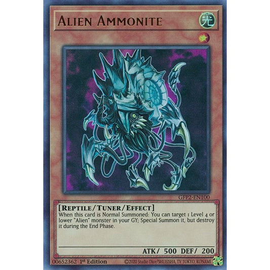 Image for Alien Ammonite (GFP2-EN100) (GFP2) - YuGiOh