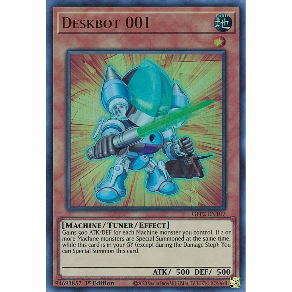 Image for Deskbot 001 (GFP2-EN107) (GFP2) - YuGiOh