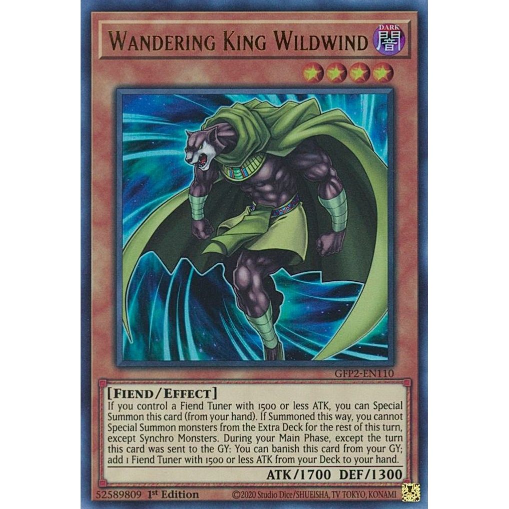 Image for Wandering King Wildwind (GFP2-EN110) (GFP2) - YuGiOh