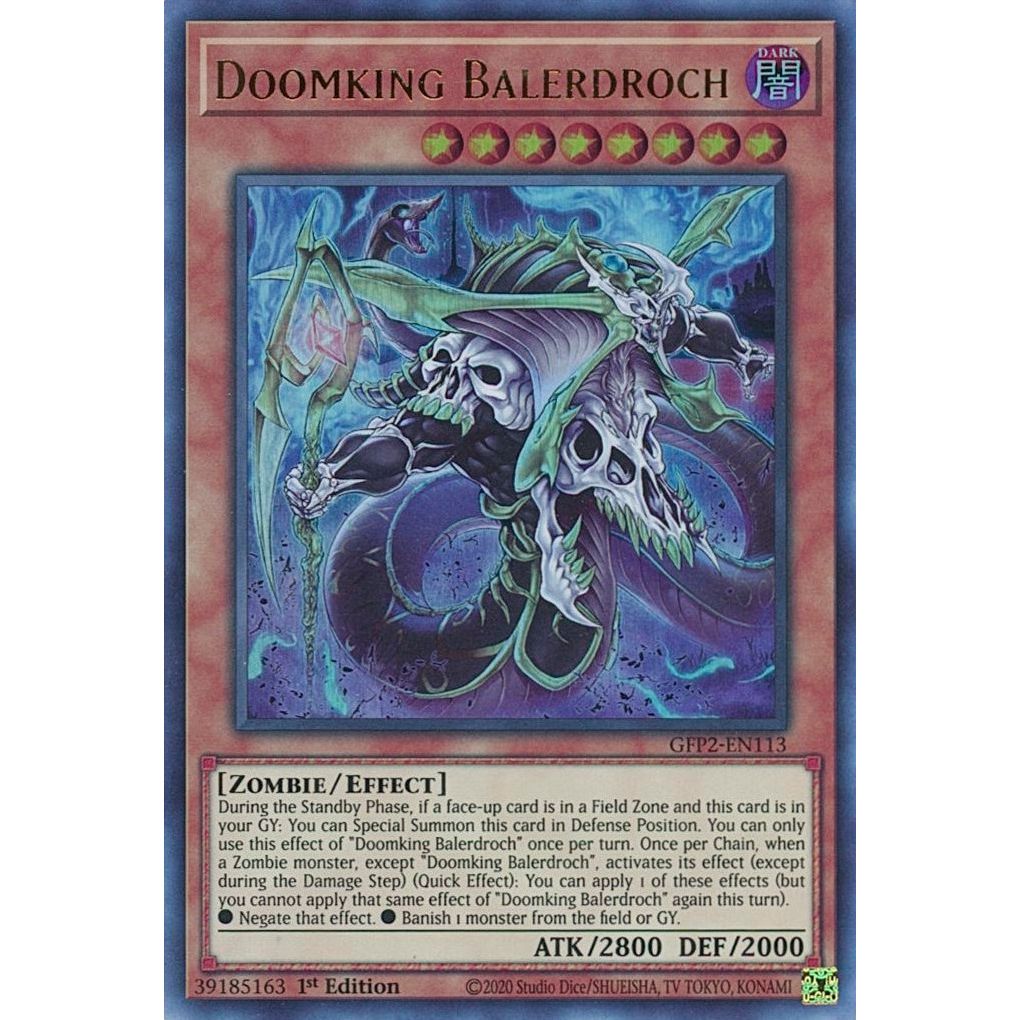 Image for Doomking Balerdroch (GFP2-EN113) (GFP2) - YuGiOh