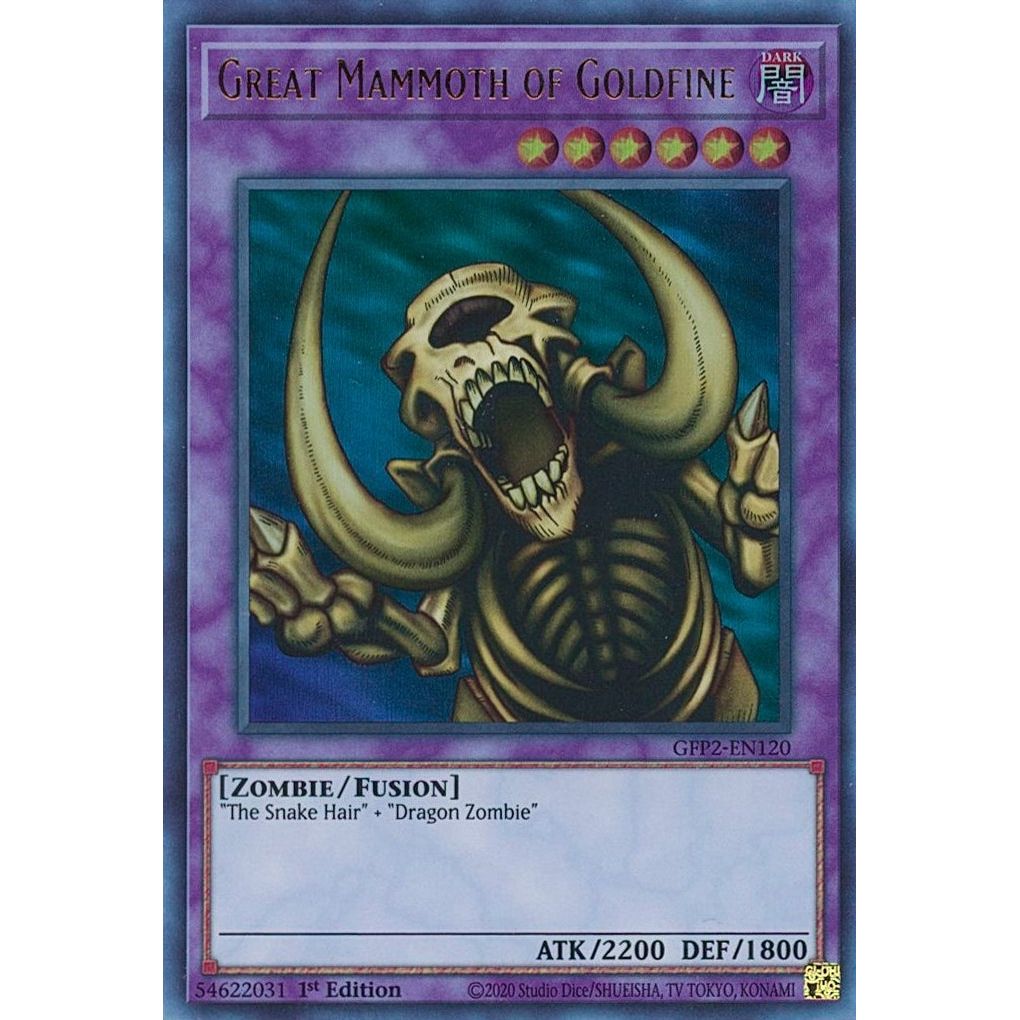 Image for Great Mammoth of Goldfine (GFP2-EN120) (GFP2) - YuGiOh