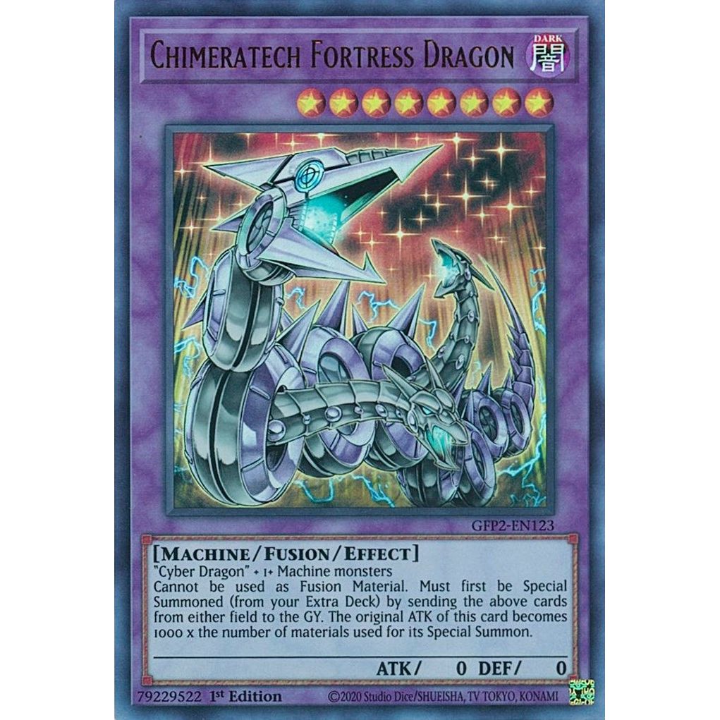 Image for Chimeratech Fortress Dragon (GFP2-EN123) (GFP2) - YuGiOh