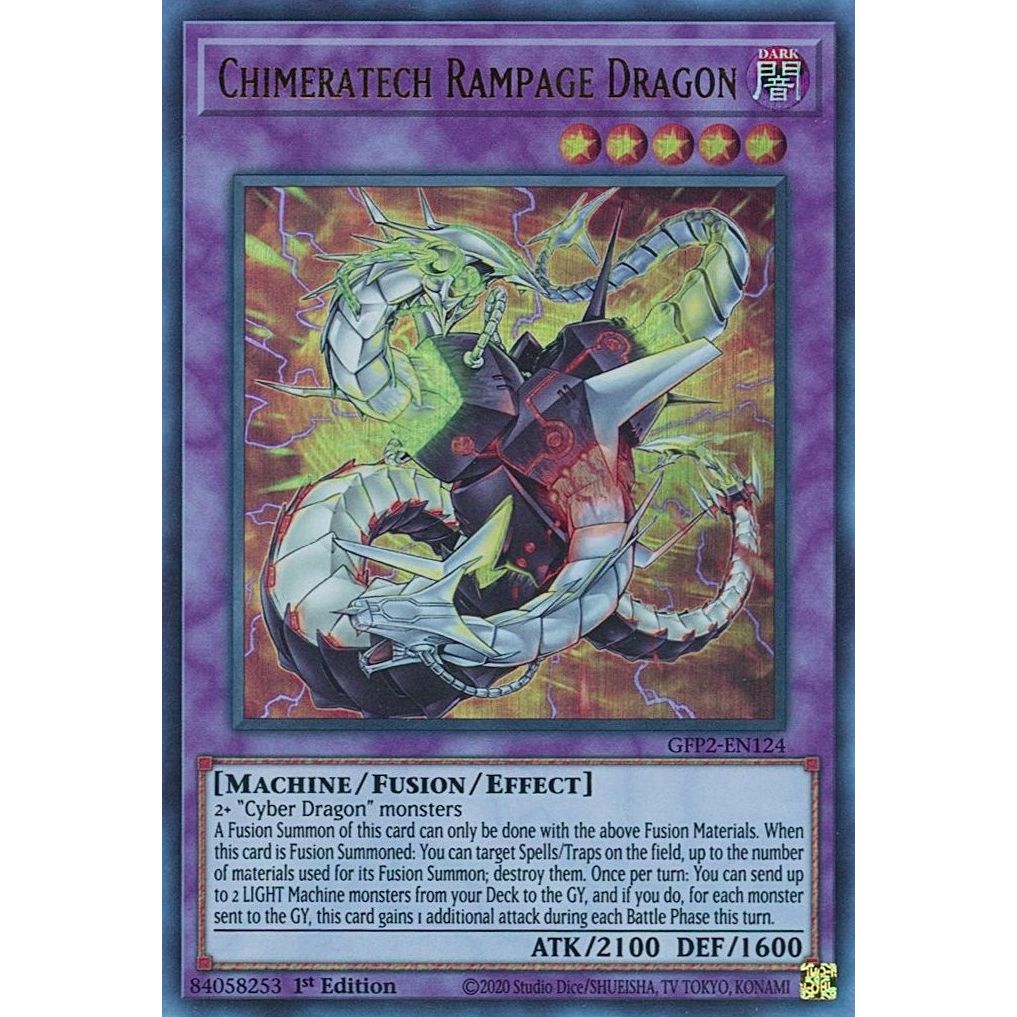 Image for Chimeratech Rampage Dragon (GFP2-EN124) (GFP2) - YuGiOh