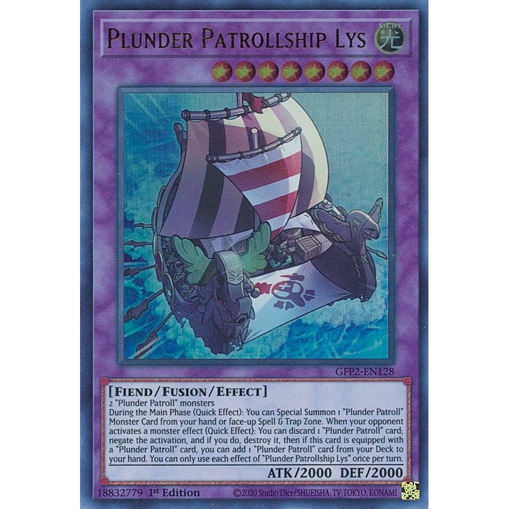 Image for Plunder Patrollship Lys (GFP2-EN128) (GFP2) - YuGiOh