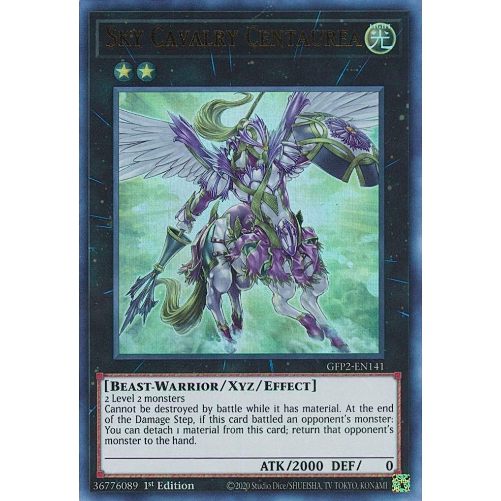 Image for Sky Cavalry Centaurea (GFP2-EN141) (GFP2) - YuGiOh