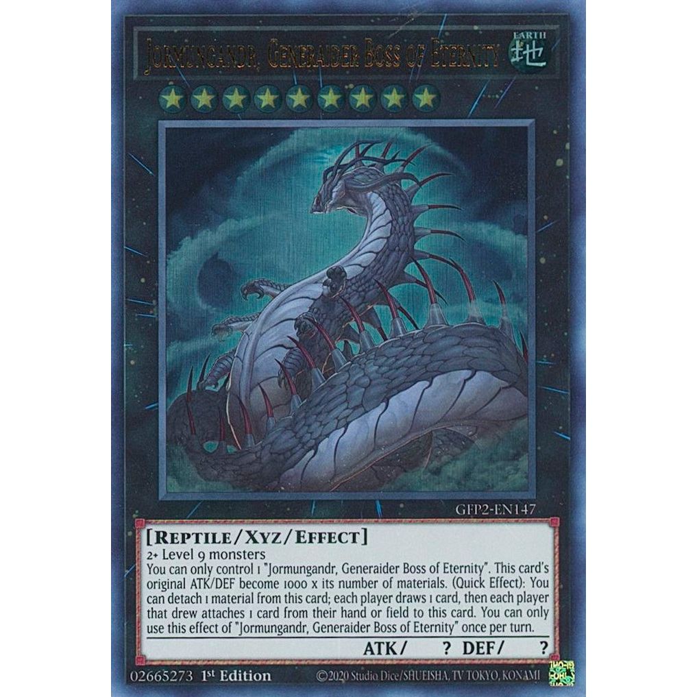 Image for Jormungandr, Generaider Boss of Eternity (GFP2-EN147) (GFP2) - YuGiOh