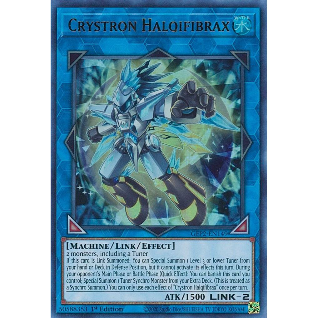 Image for Crystron Halqifibrax (GFP2-EN149) (GFP2) - YuGiOh