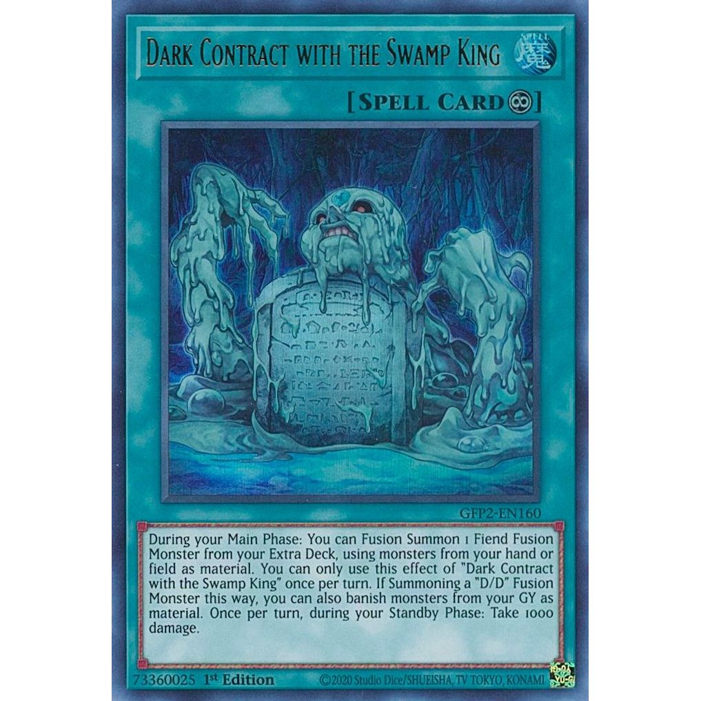 Image for Dark Contract with the Swamp King (GFP2-EN160) (GFP2) - YuGiOh