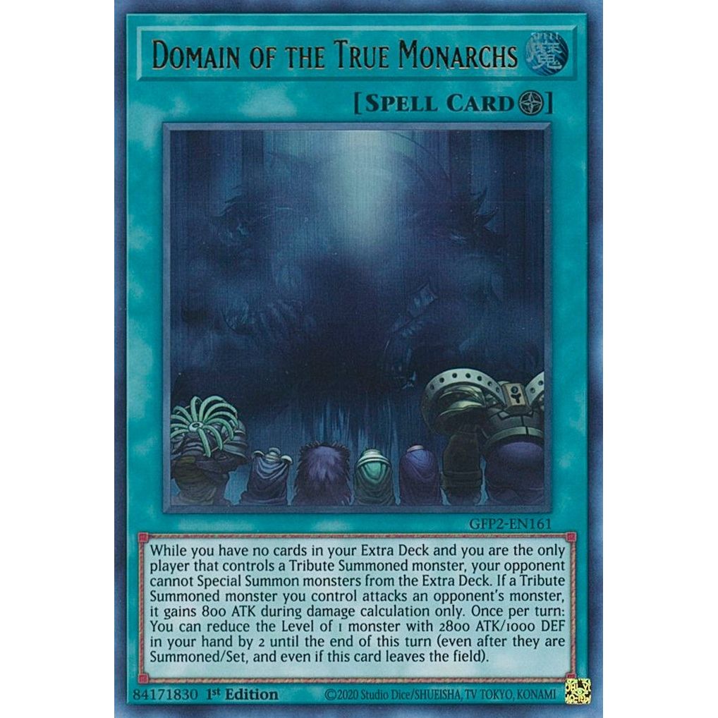 Image for Domain of the True Monarchs (GFP2-EN161) (GFP2) - YuGiOh