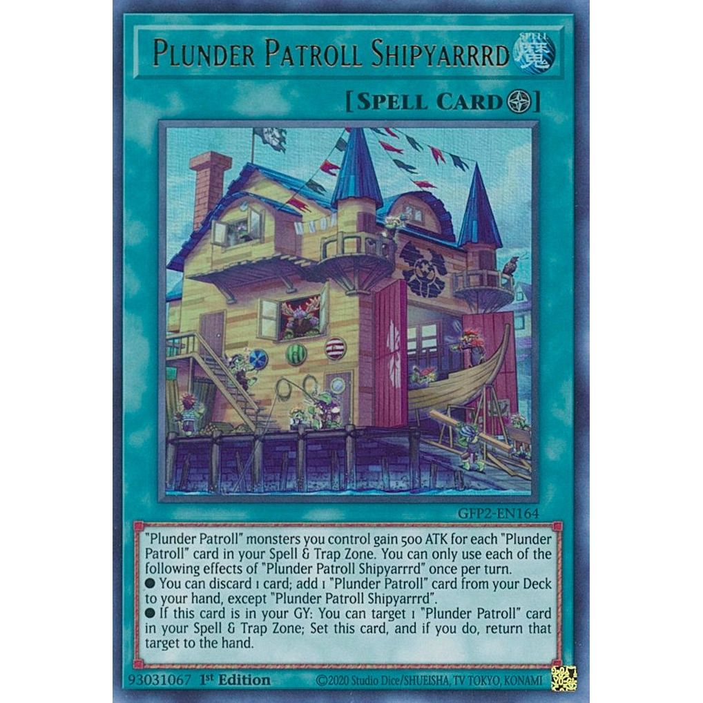 Image for Plunder Patroll Shipyarrrd (GFP2-EN164) (GFP2) - YuGiOh