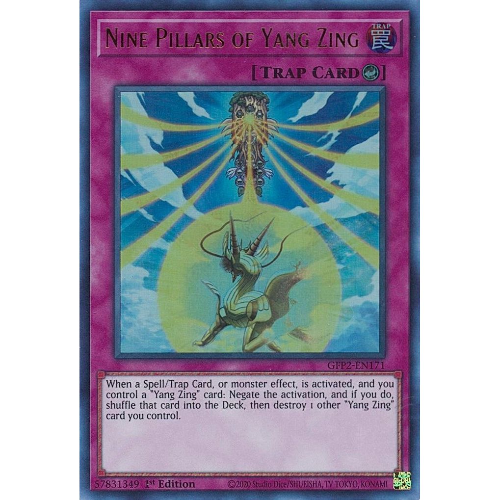 Image for Nine Pillars of Yang Zing (GFP2-EN171) (GFP2) - YuGiOh
