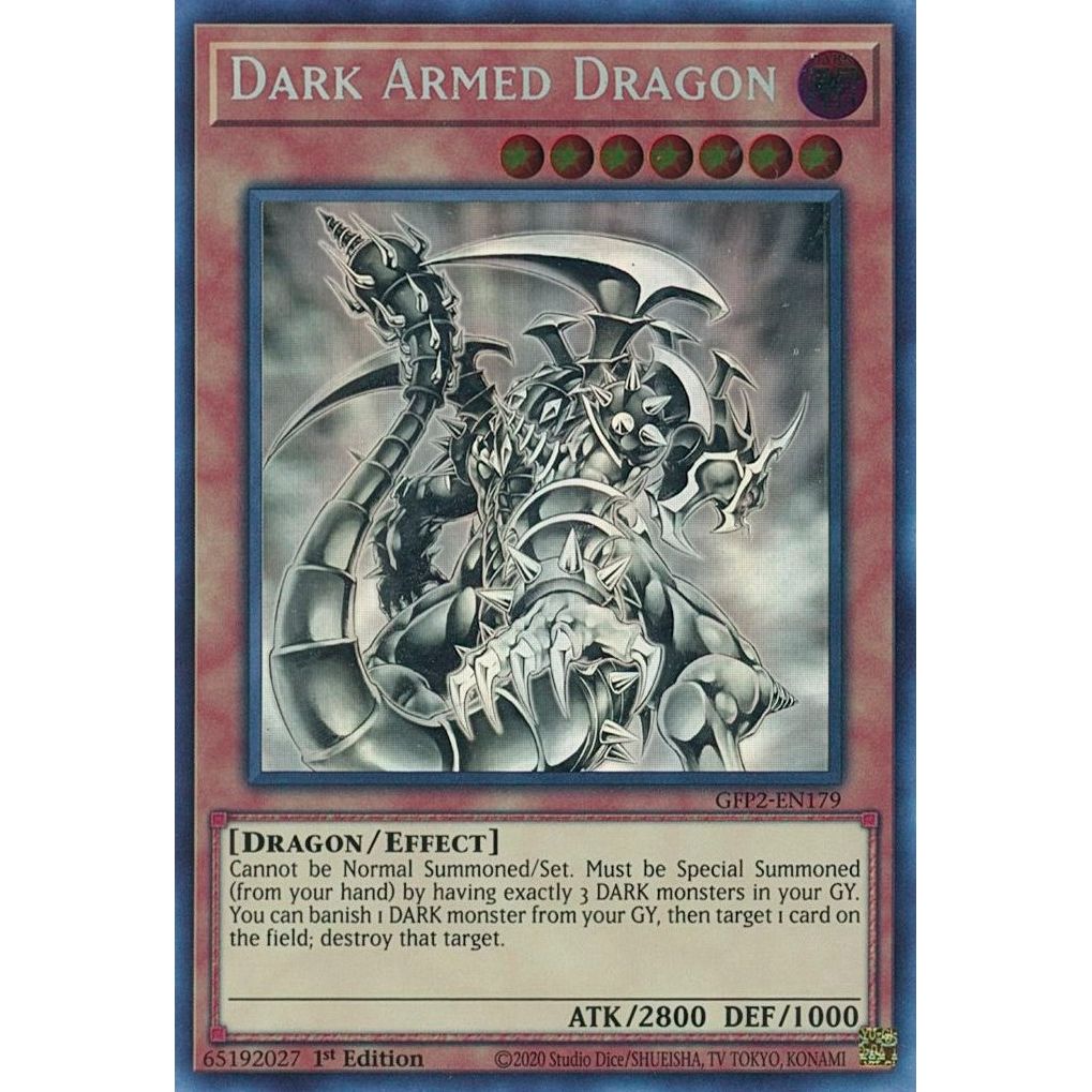 Image for Dark Armed Dragon (Ghost Rare) (GFP2-EN179) (GFP2) - YuGiOh