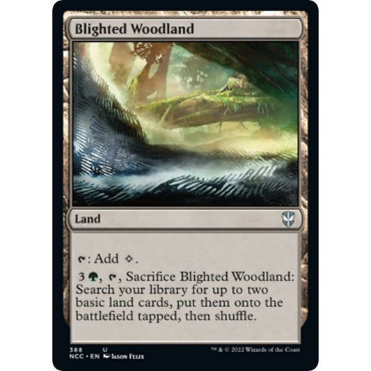 Image for Blighted Woodland (388) (NCC) - Magic: The Gathering