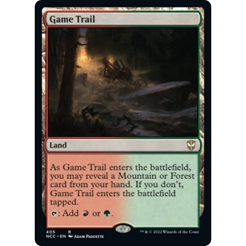 Image for Game Trail (405) (NCC) - Magic: The Gathering