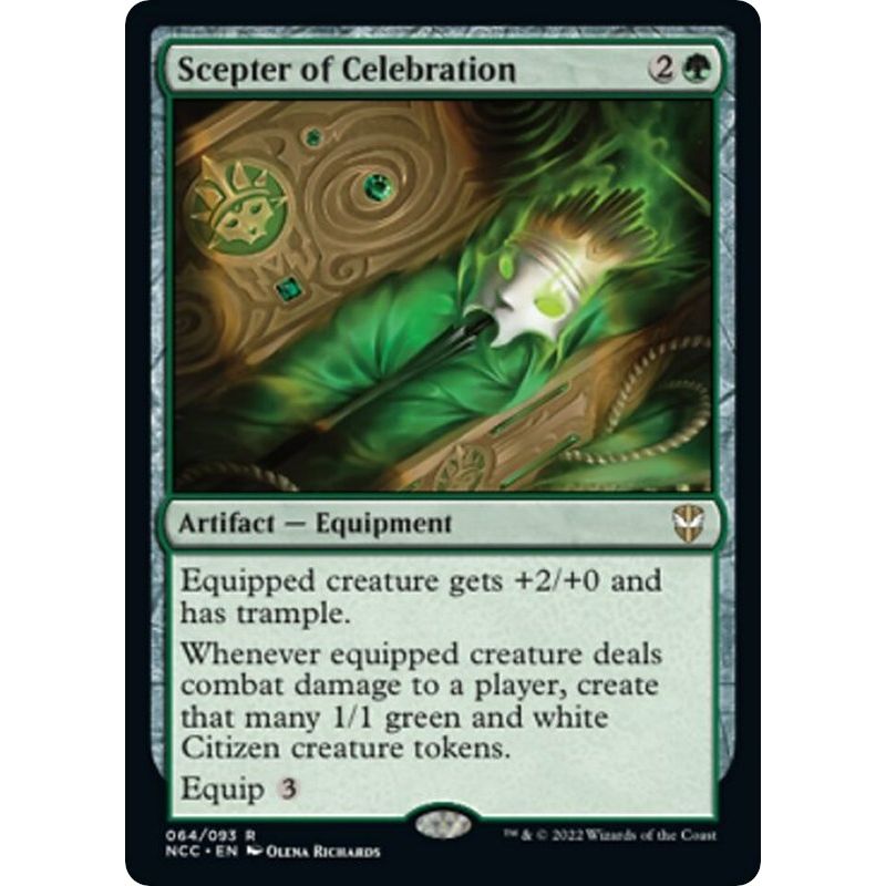 Image for Scepter of Celebration (64) (NCC) - Magic: The Gathering