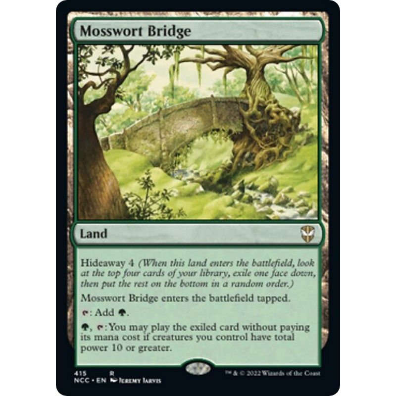 Image for Mosswort Bridge (415) (NCC) - Magic: The Gathering