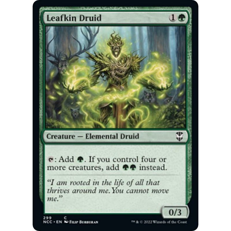 Image for Leafkin Druid (299) (NCC) - Magic: The Gathering
