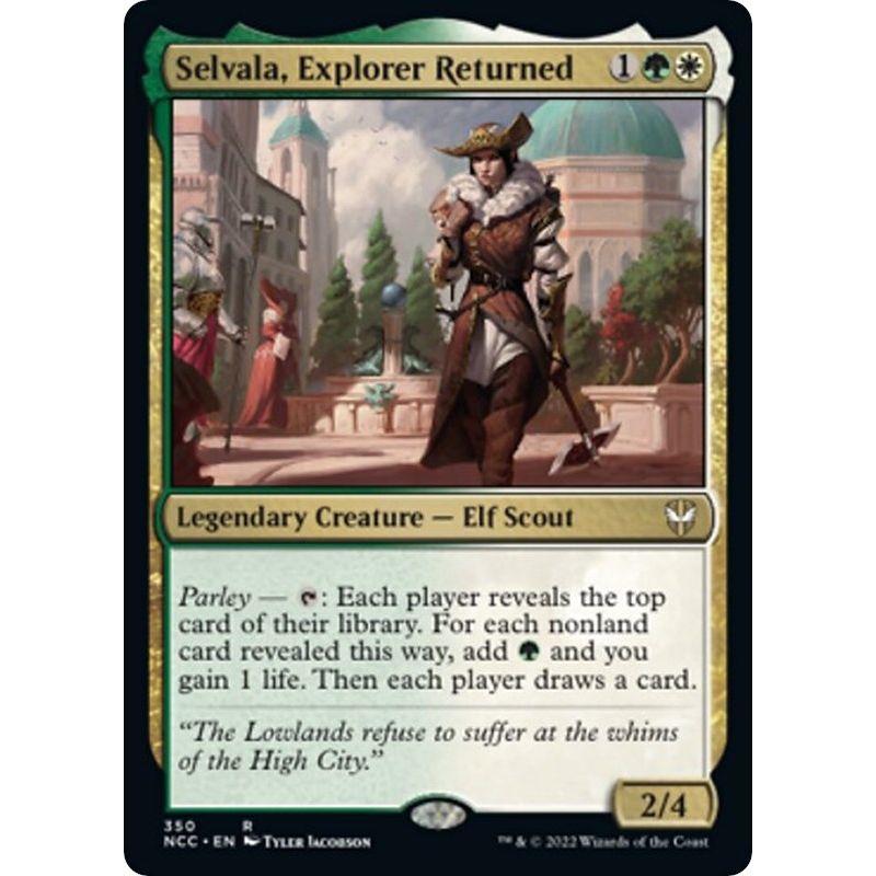 Image for Selvala, Explorer Returned (350) (NCC) - Magic: The Gathering