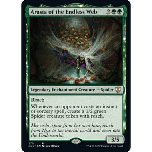Image for Arasta of the Endless Web (279) (NCC) - Magic: The Gathering