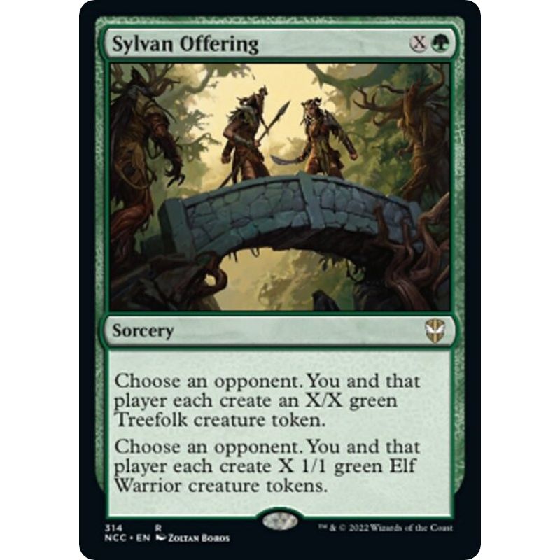 Image for Sylvan Offering (314) (NCC) - Magic: The Gathering