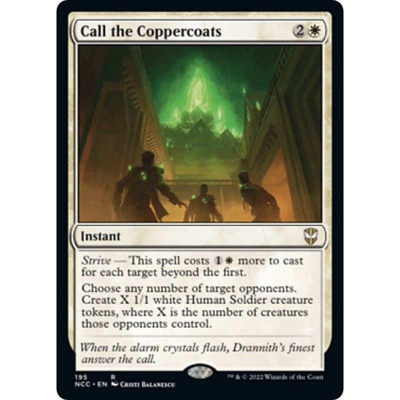Image for Call the Coppercoats (195) (NCC) - Magic: The Gathering