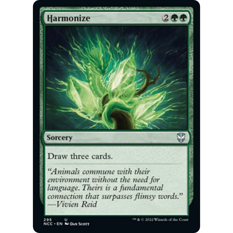 Image for Harmonize (295) (NCC) - Magic: The Gathering