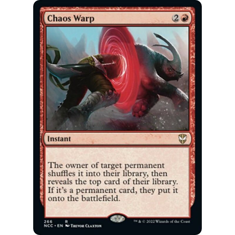 Image for Chaos Warp (266) (NCC) - Magic: The Gathering