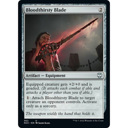 Image for Bloodthirsty Blade (362) (NCC) - Magic: The Gathering