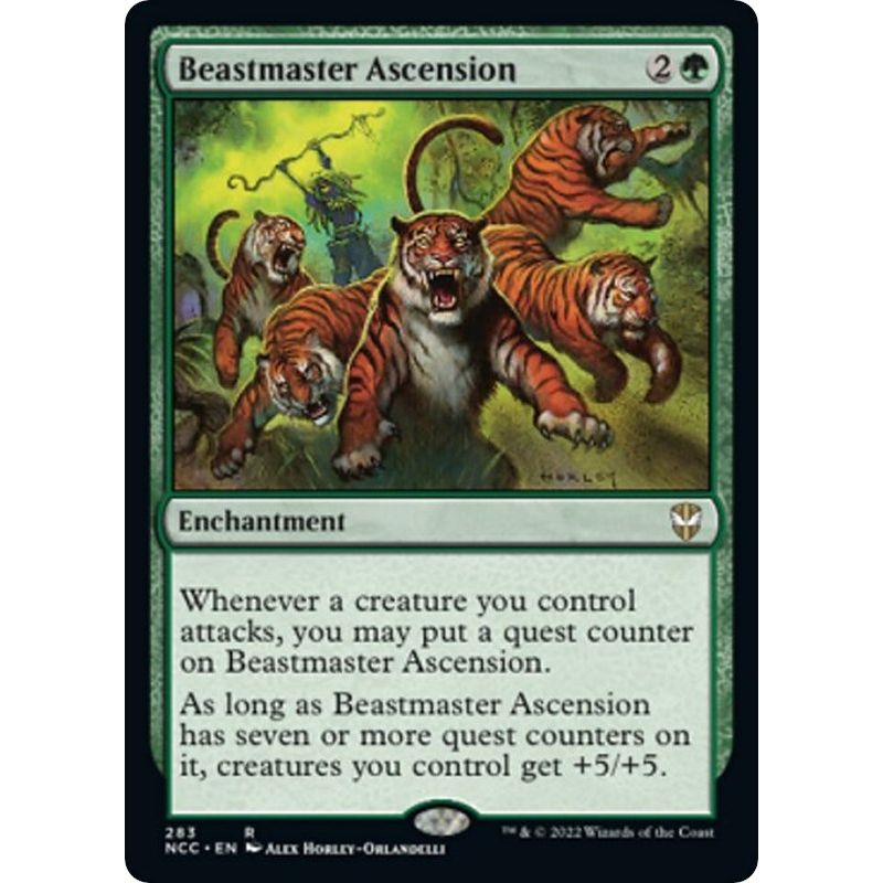 Image for Beastmaster Ascension (283) (NCC) - Magic: The Gathering