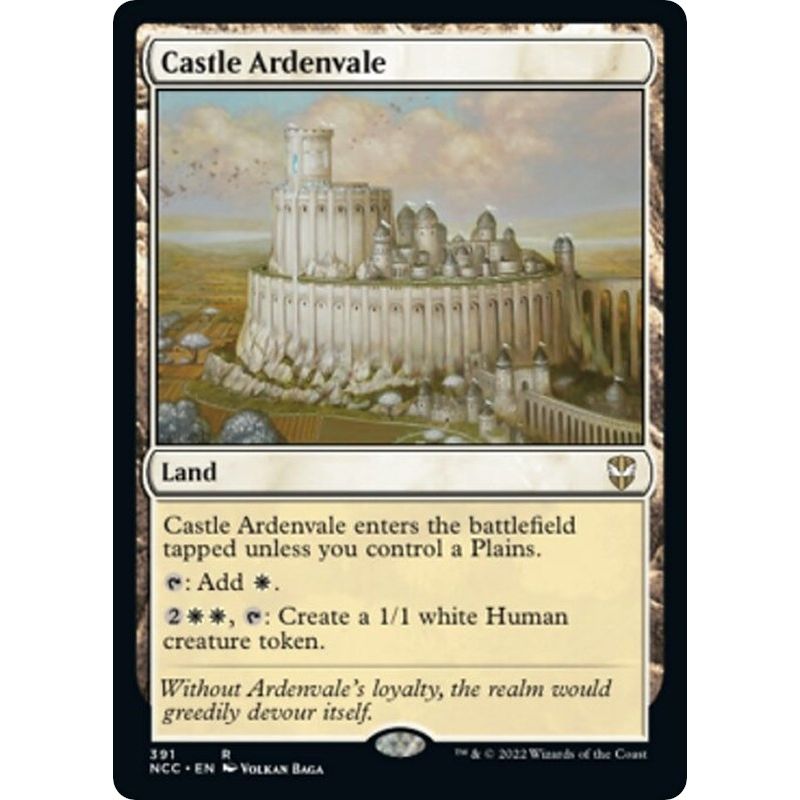 Image for Castle Ardenvale (391) (NCC) - Magic: The Gathering