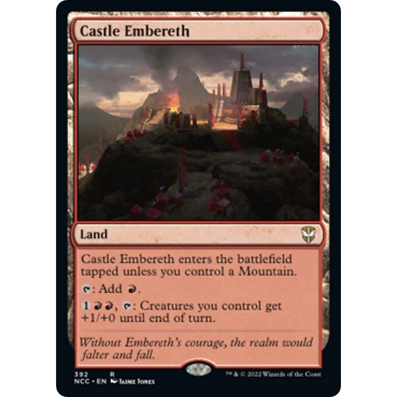 Image for Castle Embereth (392) (NCC) - Magic: The Gathering