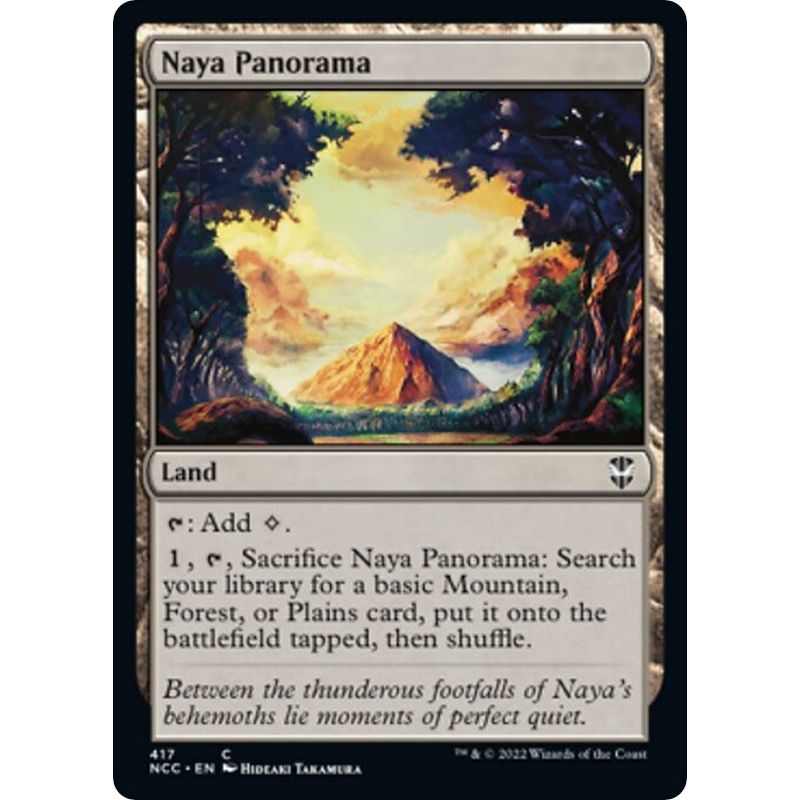 Image for Naya Panorama (417) (NCC) - Magic: The Gathering