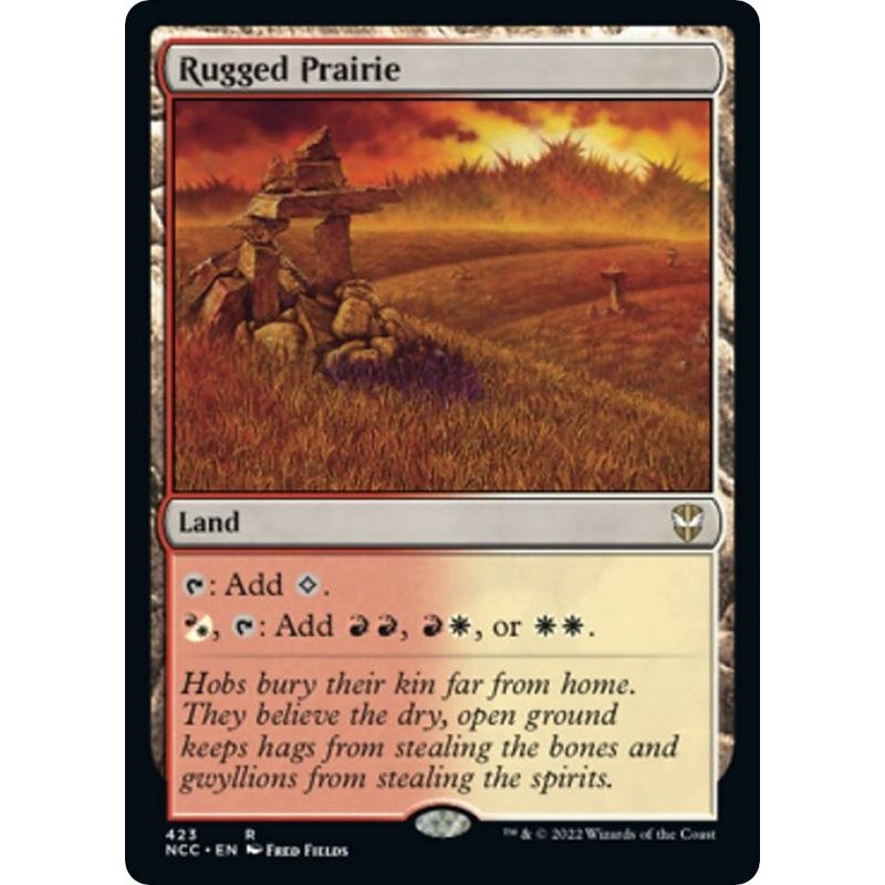 Image for Rugged Prairie (423) (NCC) - Magic: The Gathering