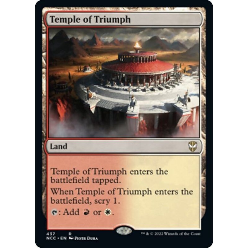 Image for Temple of Triumph (437) (NCC) - Magic: The Gathering