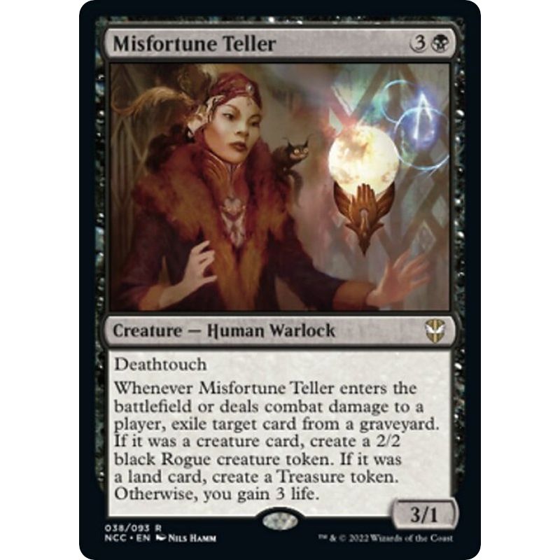 Image for Misfortune Teller (38) (NCC) - Magic: The Gathering