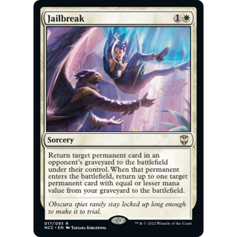 Image for Jailbreak (17) (NCC) - Magic: The Gathering