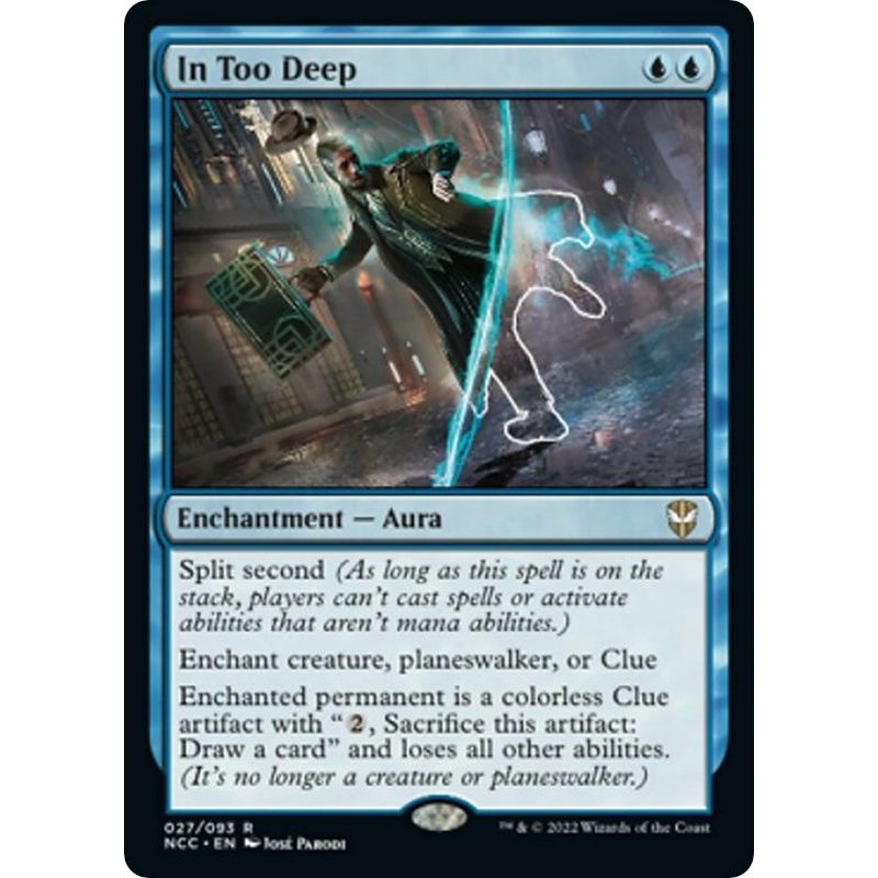 Image for In Too Deep (27) (NCC) - Magic: The Gathering