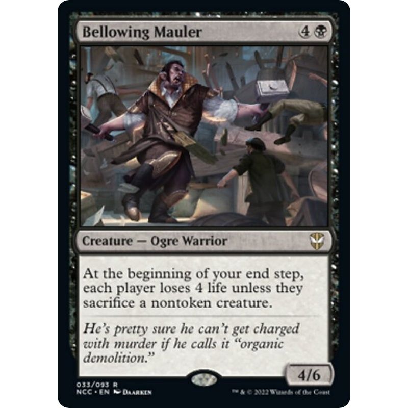 Image for Bellowing Mauler (33) (NCC) - Magic: The Gathering