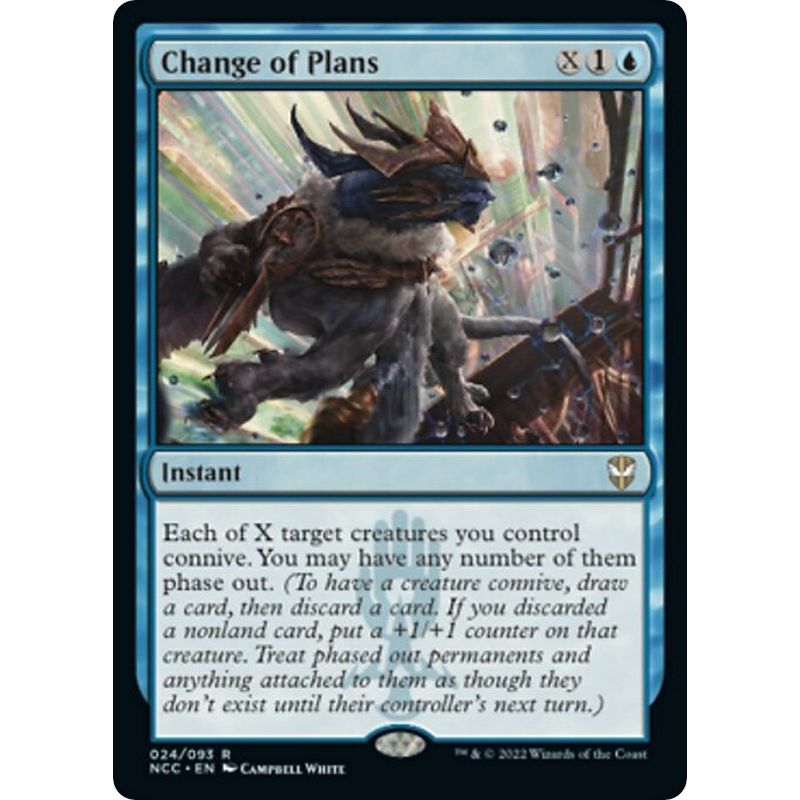 Image for Change of Plans (24) (NCC) - Magic: The Gathering