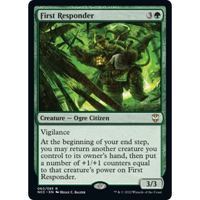Image for First Responder (60) (NCC) - Magic: The Gathering