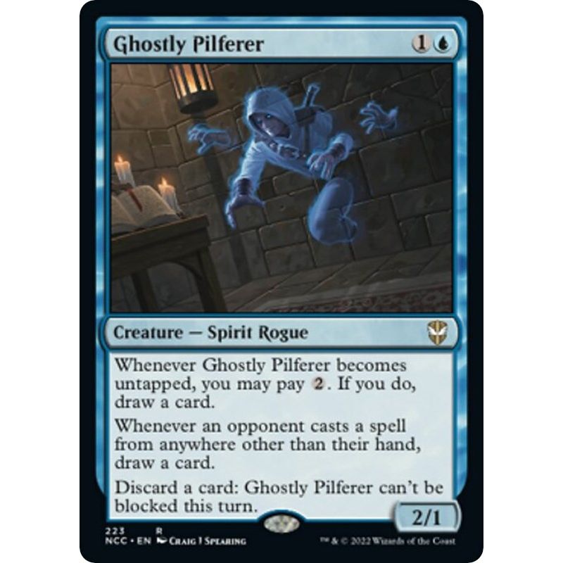 Image for Ghostly Pilferer (223) (NCC) - Magic: The Gathering