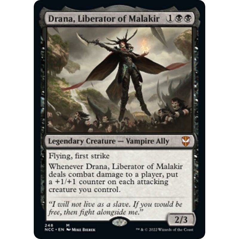 Image for Drana, Liberator of Malakir (248) (NCC) - Magic: The Gathering