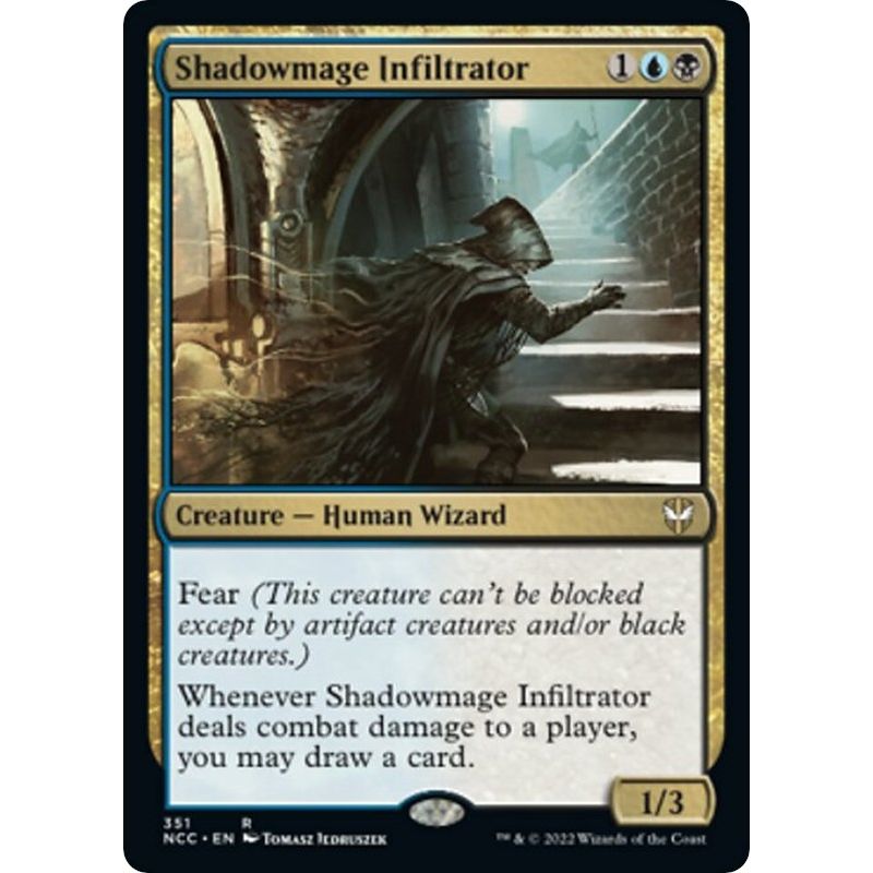 Image for Shadowmage Infiltrator (351) (NCC) - Magic: The Gathering