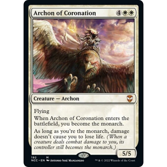 Image for Archon of Coronation (192) (NCC) - Magic: The Gathering