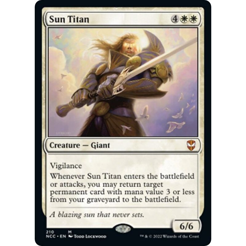 Image for Sun Titan (210) (NCC) - Magic: The Gathering