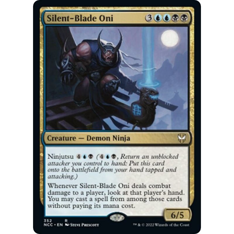 Image for Silent-Blade Oni (352) (NCC) - Magic: The Gathering
