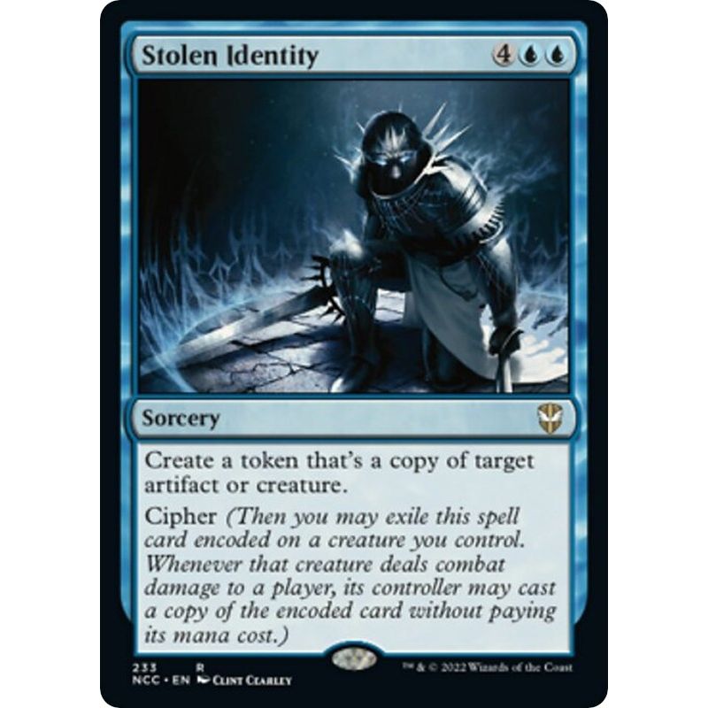 Image for Stolen Identity (233) (NCC) - Magic: The Gathering