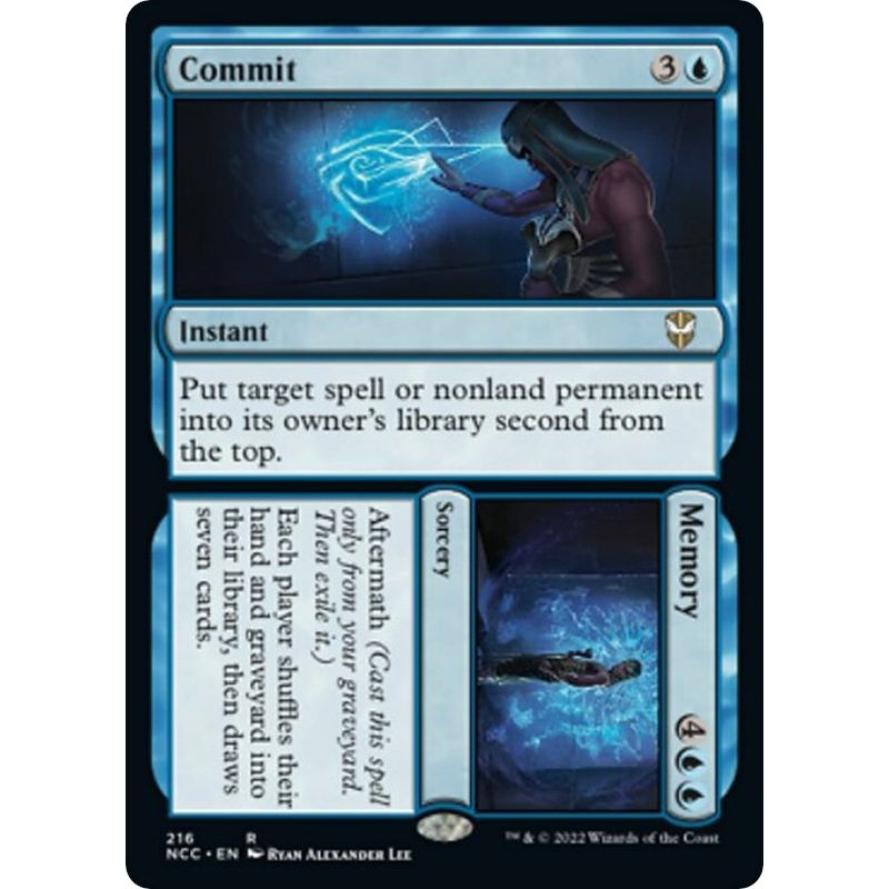 Image for Commit // Memory (216) (NCC) - Magic: The Gathering