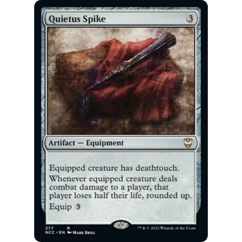 Image for Quietus Spike (377) (NCC) - Magic: The Gathering